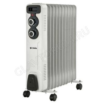 Масляный обогреватель Delta D11-11 2500Вт 11 секций светло-серый
