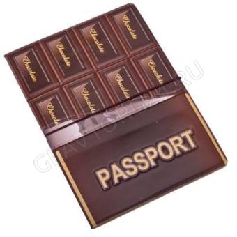Обложка для паспорта c отделением для карт, ПВХ, 10,1x14см, "Mix A", 5 дизайнов
