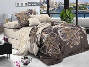 КПБ Семейный Satin collection Микросатин ТЕСМА 2Под143*215+Пр220*240+2Нав(70*70)