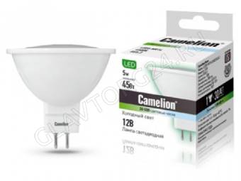 Лампа светод. Camelion LED5-MR16/845/GU5.3 (Эл.лампа светодиодная 5Вт 12В)