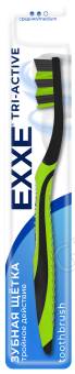 EXXE Зубная щетка  tri-active, средняя /48