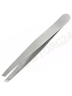 Пинцет скошенный (изогн.матов) zs-86053-M(SS-G19M)