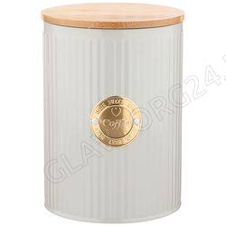 ЕМКОСТЬ ДЛЯ СЫПУЧИХ ПРОДУКТОВ AGNESS "КОФЕ" ДИАМЕТР=11 СМ ВЫСОТА=15 СМ/12 арт. 790-208