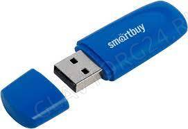 Модуль памяти 16Gb USB 2.0 SmartBuy Scout синий