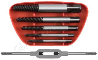 Набор экстракторов 5 шт., с метчикодержателем