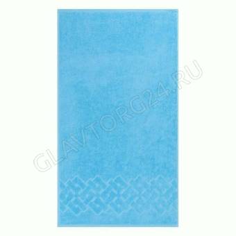 Полотенце махровое хлопок 50*90см Донецк ПТ-2601-05583 1 сорт Baldric 14-4320 голубой
