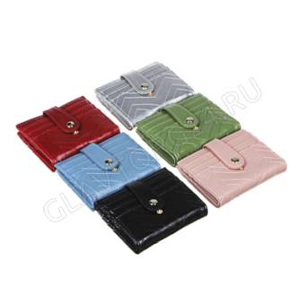 Кошелек женский с отд. для карт, ПУ, 10,5х9см 303-906
