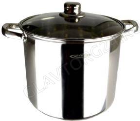 Кастрюля 11,0л [ГРЕТТА] нерж. 26*21см/2 арт. KТ04-D-110