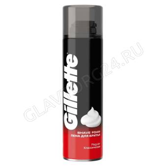 Gillette Пена д/бр. 200мл. regular/6шт.