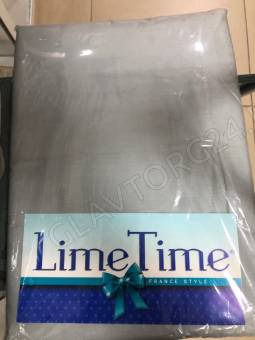 Пододеяльник 175*215см сатин гладкокрашеный на молнии Lime time РАСПРОДАЖА