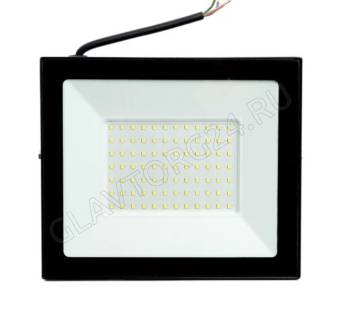 Прожектор светодиодный 100W SMD VLF8-100-6500-В 12000Лм 220V, IP65, черный  (223*167*33)  VKL electr