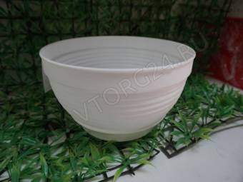 Горшок цв. 0,9л "Фиалка" (бел)