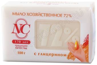Мыло хоз НК 72%  180г с глицерином 11145