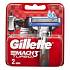 картинка Gillette Mach3 Turbo Кассеты мужские 2шт красный от компании ГлавТорг Красноярск