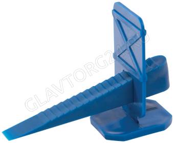 СВП (Система выравнивания плитки) "Зажимы" 40шт+ "Клинья 40шт/16781M