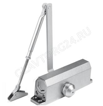 Доводчик дверной DORF L-8224 110кг Серебро