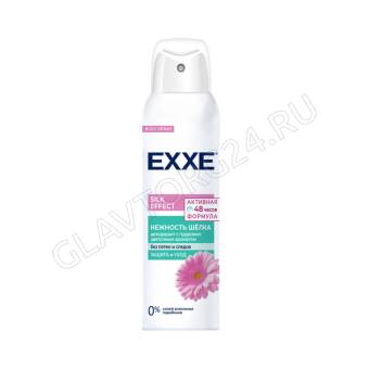EXXE Женский дезодорант 150 мл спрей Silk effect Нежность шёлка/6 7206
