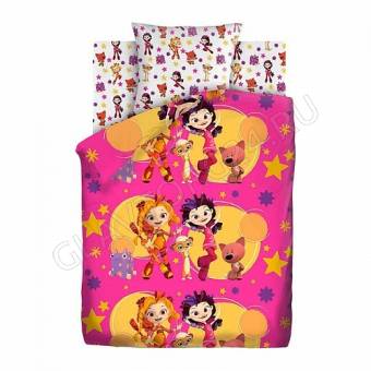 КПБ Детский Мульт Поплин ДЕВЧОНКИ 16303-1/16304-1 Нав(70*70)