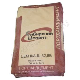 Цемент ЦЕМ II/А-Ш 32.5Б 50кг (1/40)
