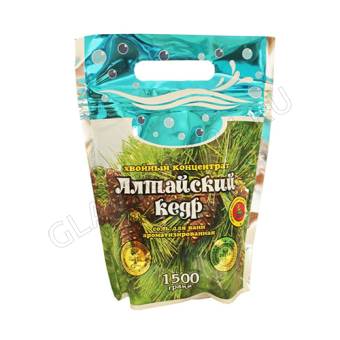 Хвойный концентрат Алтайский кедр 1500гр/14шт ,Бийск