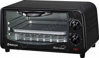 Шкаф жарочный SAKURA SA-7018B 10л 1кВт черный