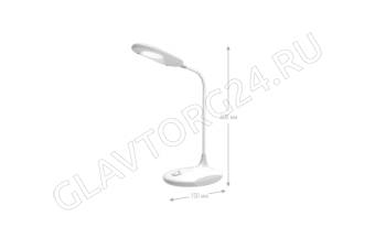 Свет. настольный Ultraflash UF-711  C01 белый (Led свет-к, 6Вт)