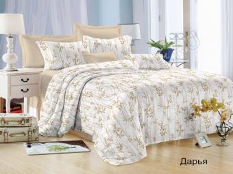 КПБ 2сп Макси Satin collection Микросатин Дарья Под175*215+Пр215*220+2Нав(70*70)