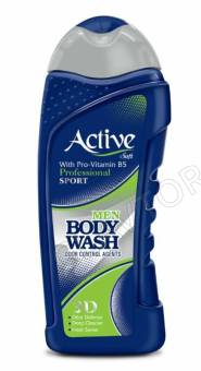 ACTIVE Гель для душа мужской, с витамином B5 "Спорт 3D" NATURAL, 400 мл