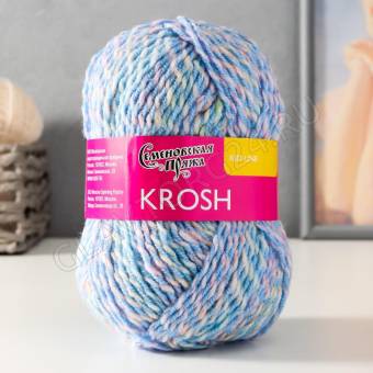 Пряжа Krosh (Крош) акрил 100% 110м/50гр цв.гол.-мул (9493) 6967124