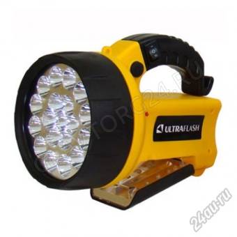 Фонарик Ultra Flash 3712 аккум 19 LED 