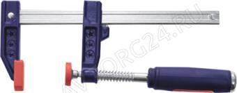 Струбцина тип "F" усиленная, мягкая ручка 80х300 мм