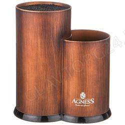 ПОДСТАВКА ДЛЯ НОЖЕЙ AGNESS УНИВЕРСАЛЬНАЯ,20*12*22СМ/8 арт. 911-686