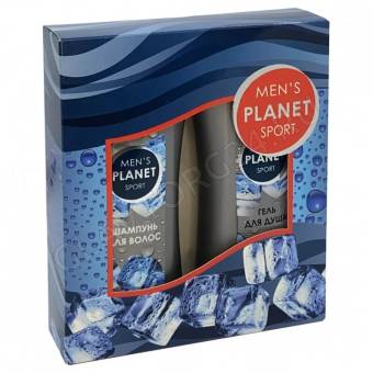 Набор подарочный Men`s Planet SPORT 031М(шампунь 250мл+гель д/душа 250мл)/12 муж
