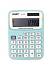 картинка Калькулятор настольный 12-разрядный CT-72V, корпус голубой 444953 от компании ГлавТорг Красноярск