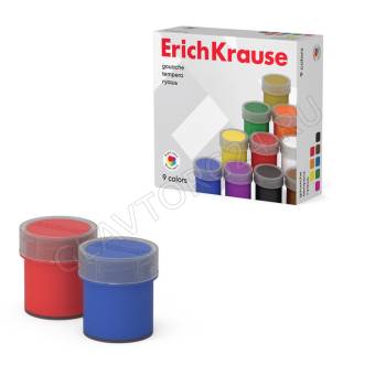 Гуашь   9цв 17мл "Basic" 53729 Erich Krause
