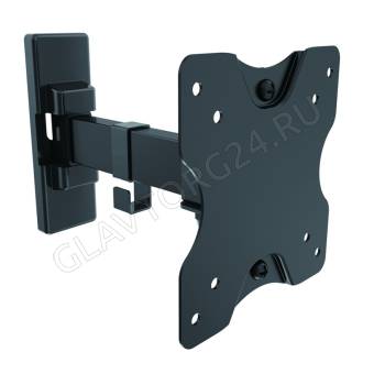 Кронштейн ЖК наклонно-поворотный 13-27" [33-68см] до 20кг. UM860 [черн] UltraMounts