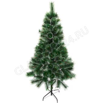 Елка "Сибирская" 180 см, леска белый иней (220 веток)