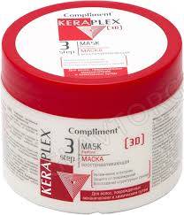 Compliment KERAPLEX [3D] МАСКА Восстанавливающая Для волос поврежденных механическим и химическим пу