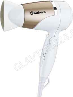 Фен SAKURA SA-4040W 1800Вт белый 