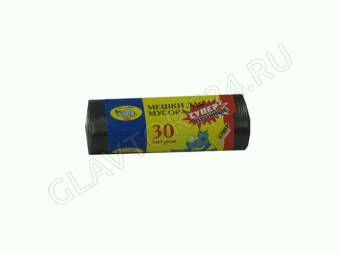 Мешки д/мус. 30л*20шт/50шт Суперпрочные 8мкм ПНД
