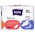 картинка Белла Белая линия Nova comfort softiplait  прокладки 10шт арт.012-RW10-Е07)/082 ндс-20% от компании ГлавТорг Красноярск
