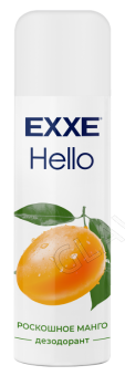 EXXE Hello Женский дезодорант "Роскошное манго", 150 мл (спрей)/12