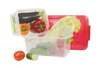 Контейнер 7,5л прямоугольный (с ручками) (уп.10)