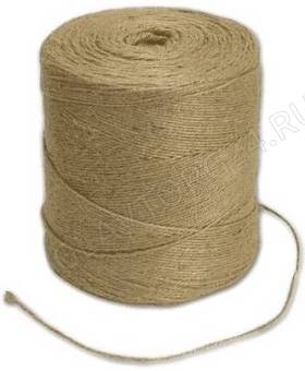 Шпагат джутовый 2-х ниточный, длина 500м /36