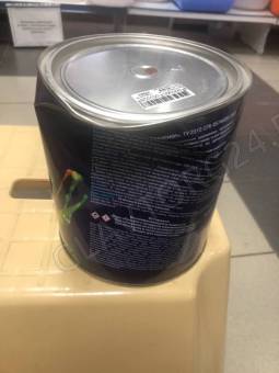 Эмаль Простокрашено ПФ-115 коричневая 2.7 кг ( замята,залита )