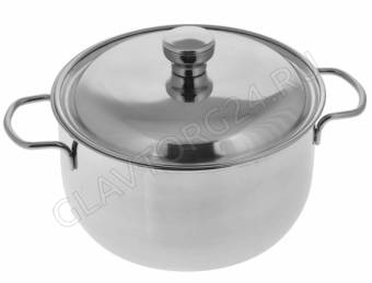 Кастрюля 3л "Классика" прутковые ручки без ТРС (200мм) 1с371