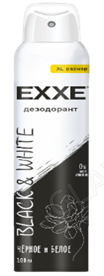 EXXE Женский дезодорант 150мл спрей Черное и белое Black & White/6