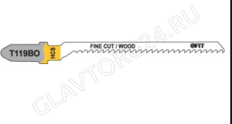 Полотна по дереву HCS разведенные фрезерованные зубья 100/74/3мм (Т111С) 2шт/40935