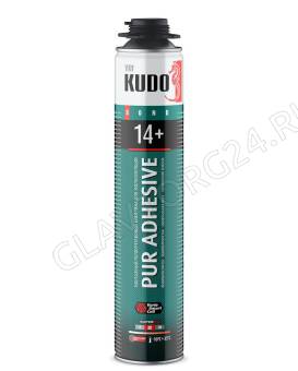 Клей-пена полиуретан. монтажный проф. Всесезон. KUDO PROFF 14+ APS 1000мл/12шт