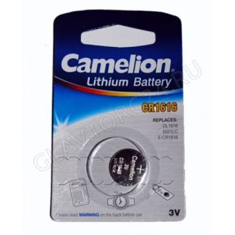 Camelion CR-1616-1бл/10литиевые дисковые - батарейка